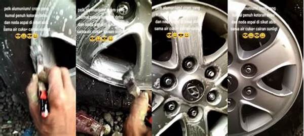 Trik Bersihkan Velg Mobil Secara Alami