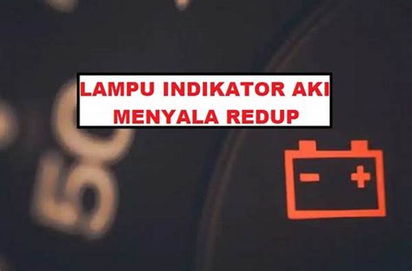 Cara Menangani Lampu Dashboard Redup