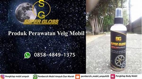 Rekomendasi Produk Perawatan Velg