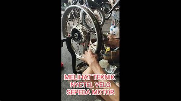 Teknik Tepat Meluruskan Velg Sepeda