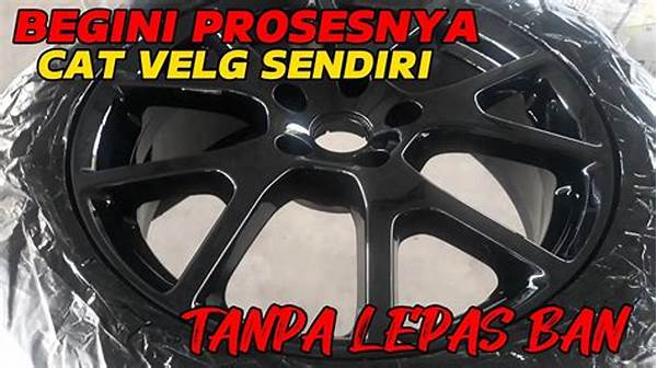 Cat Velg Mobil Tahan Korosi