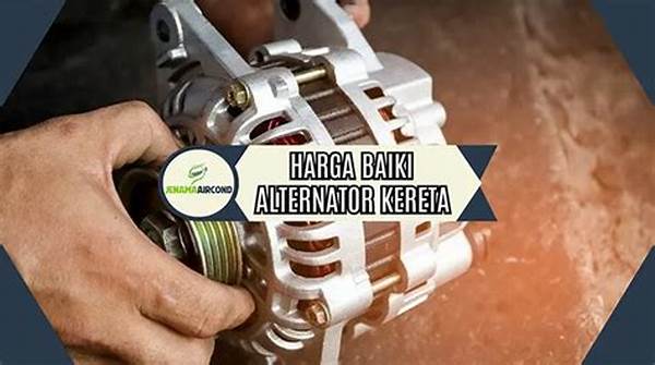 Faktor Penentu Harga Alternator Mobil